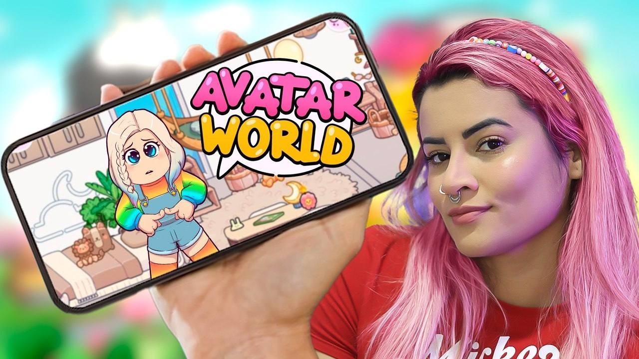 JOGANDO AVATAR WORLD PELA PRIMEIRA VEZ! *me surpreendi* 😨