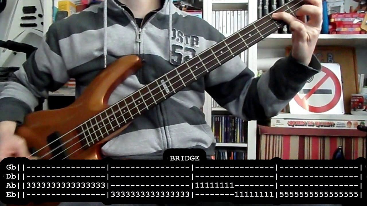 BAD RELIGION - 21st century (digital boy) (bass cover w/ Tabs)