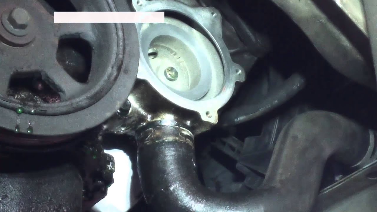 Замена водяного насоса на Dodge Grand Caravan 1999 года выпуска 3.8 л. Установка, снятие, замена ...