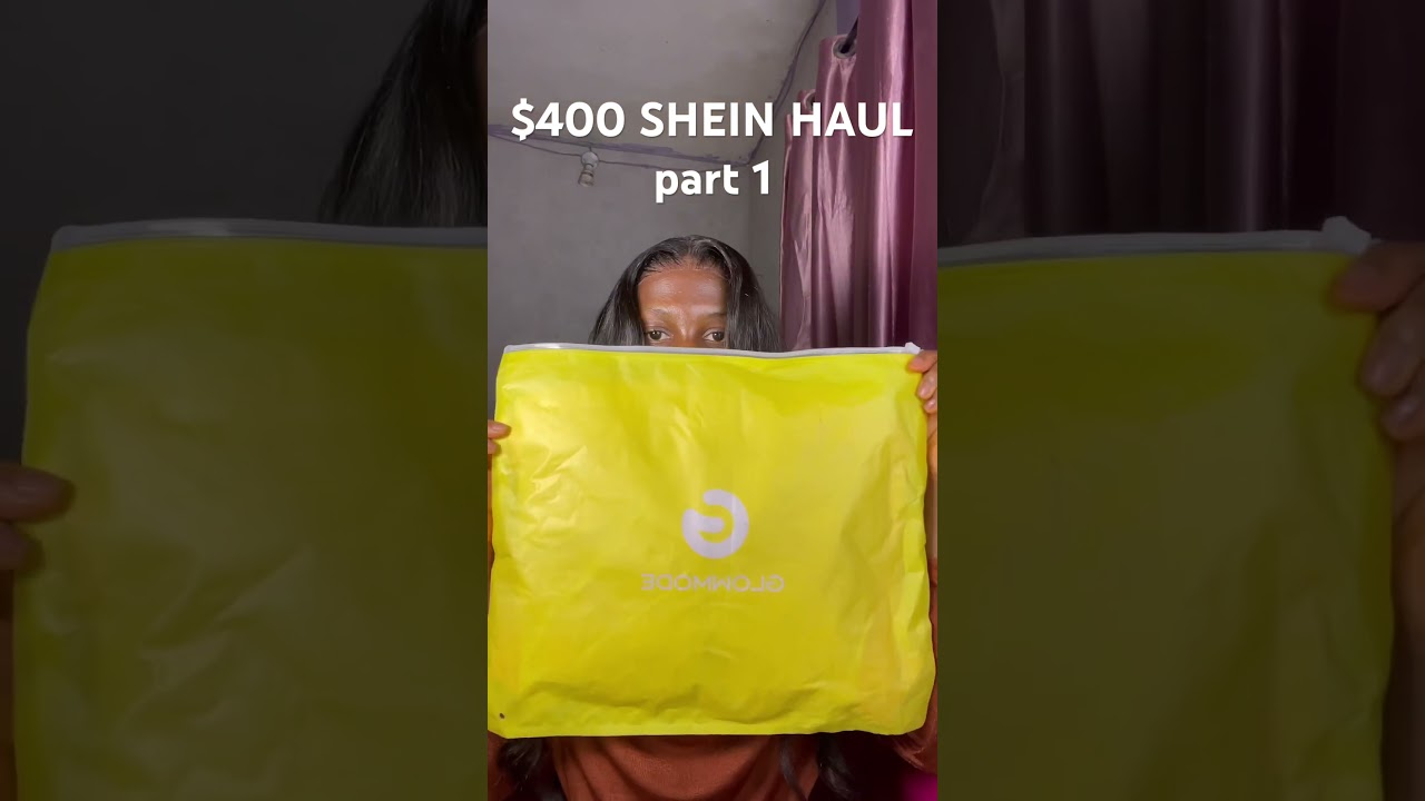 $400 SHEIN HAUL part1 