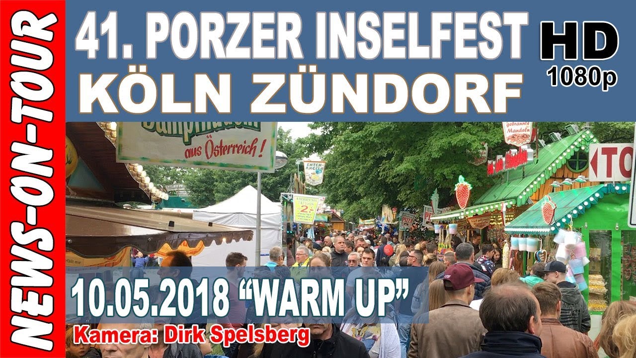 Porzer INSELFEST #41 (2018) mit Peter Raddatz on Tour! K&ouml;ln Z&uuml;ndorf &acute;Warm Up&acute; Kamera: Dirk Spelsberg