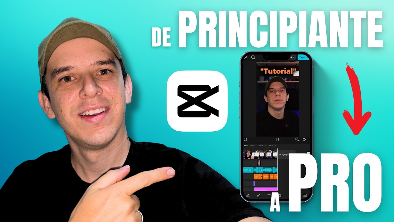 CapCut Tutorial para Principiantes 2026: Crea tu primer reel profesional con CERO conocimiento.