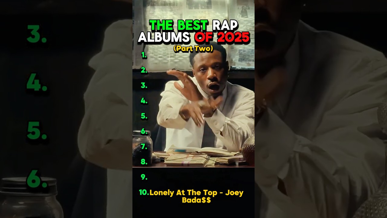 The BEST Rap Albums of 2025
