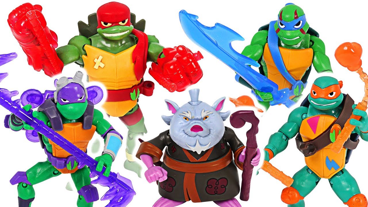 Rise of the Teenage Mutant Ninja Turtles transform! Defeat pirates and dinosaurs! #DuDuPopTOY