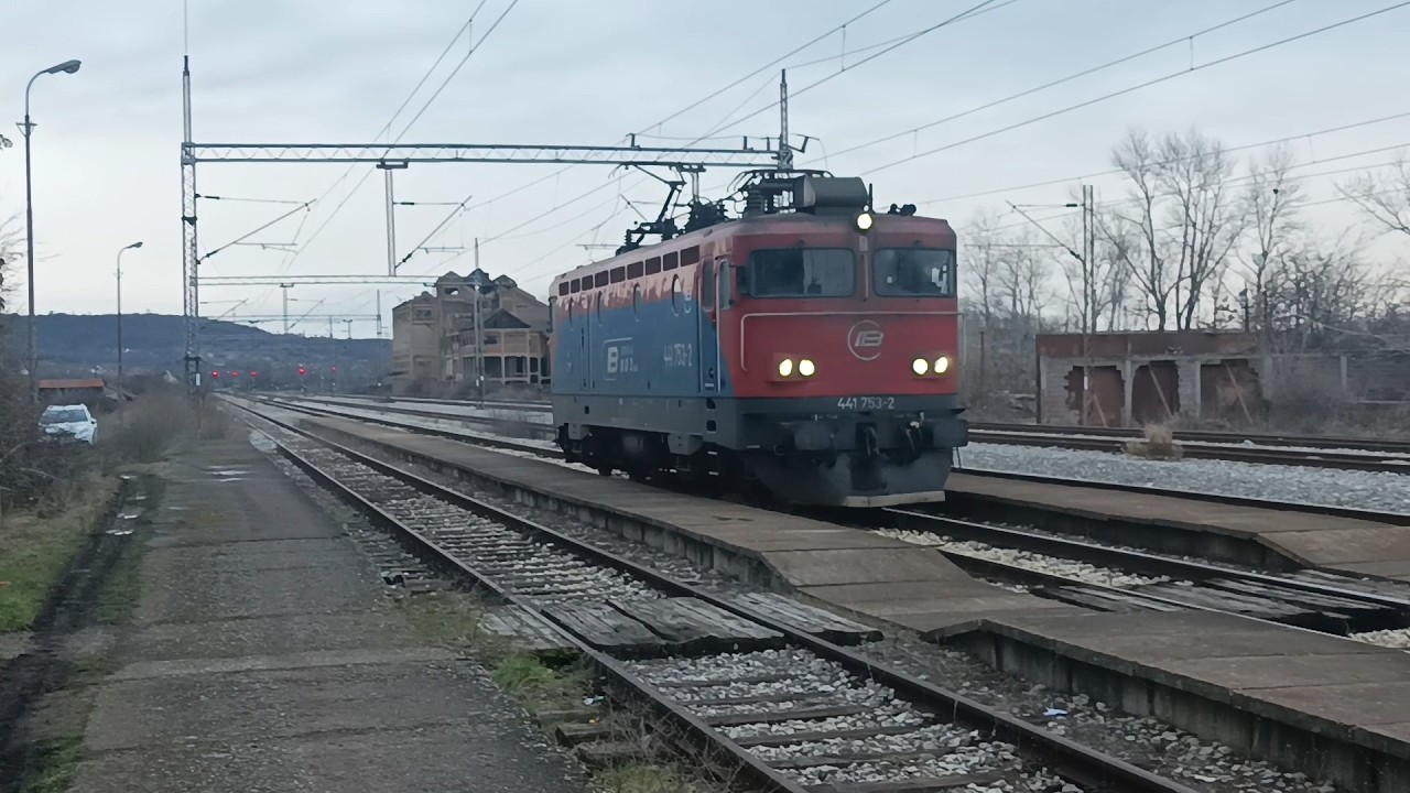 SV 441-753 GOING SOLO WHILE SLOWLY PASSING STATION Adrovac | 10.02.2026.