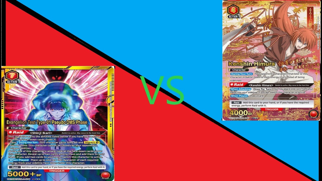 Union Arena Locals 02/14 Round 3 Red Kenshin (Kenshin) vs Red Evangelion (DMS)