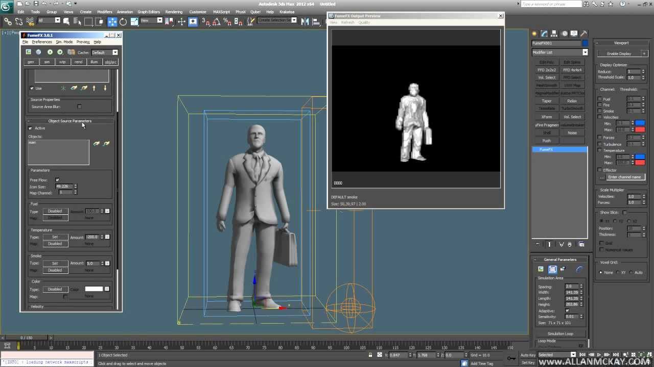 Allan McKay - FumeFX 3 Effectors - Lesson 1