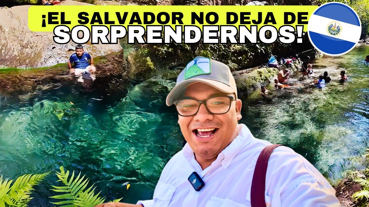 Un PARAÍSO en POZA  el BORBOLLÓN Santo Domingo de Guzmán SONSONATE  EL SALVADOR 🇸🇻