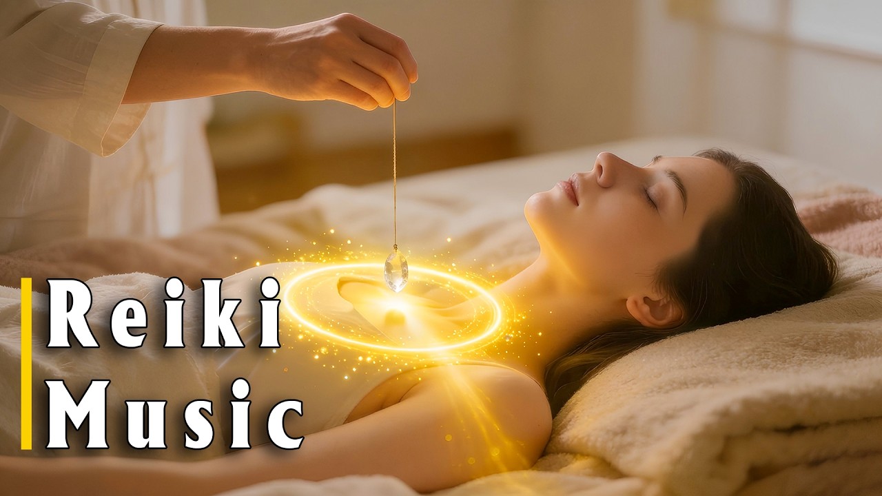 (Без рекламы) Музыка Рейки для глубокого сна • Снятие тревоги • Выделение мелатонина