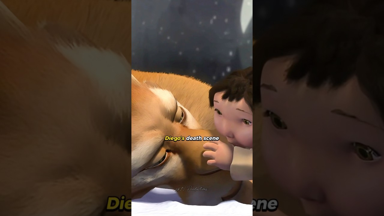 Did You Know Diego Was Supposed to Die in Ice Age? 🦁😱