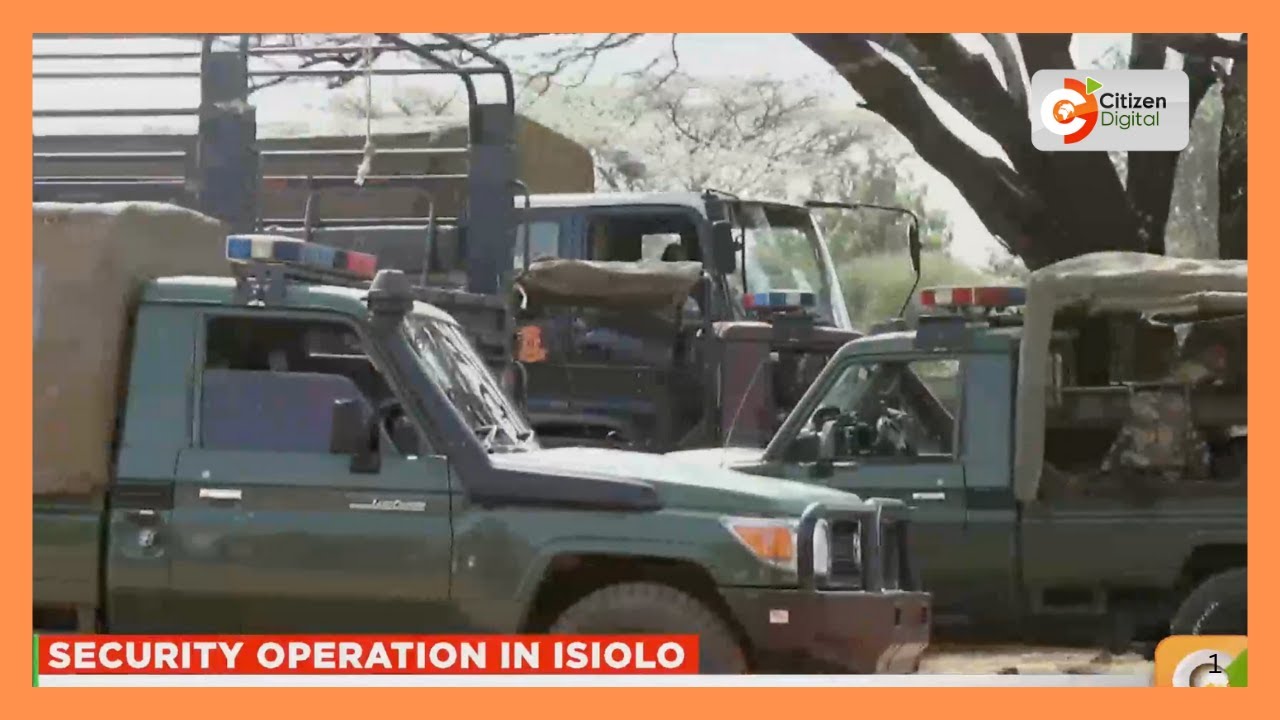 Stolen livestock recovered in ongoing operation in Isiolo