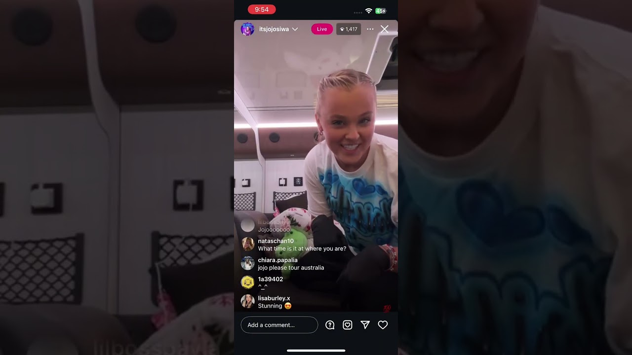 JoJo Siwa live Stream part 4