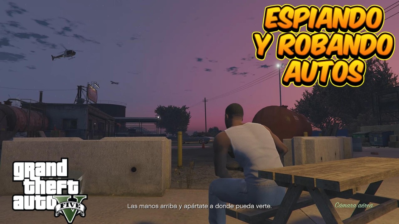 ESPIANDO Y ROBANDO AUTOS | GTA V #14