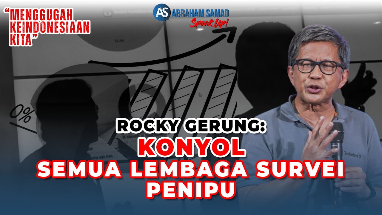 Rocky Gerung: Tidak Ada Janji Presiden Jokowi Dipenuhi | Abraham Samad SPEAK UP
