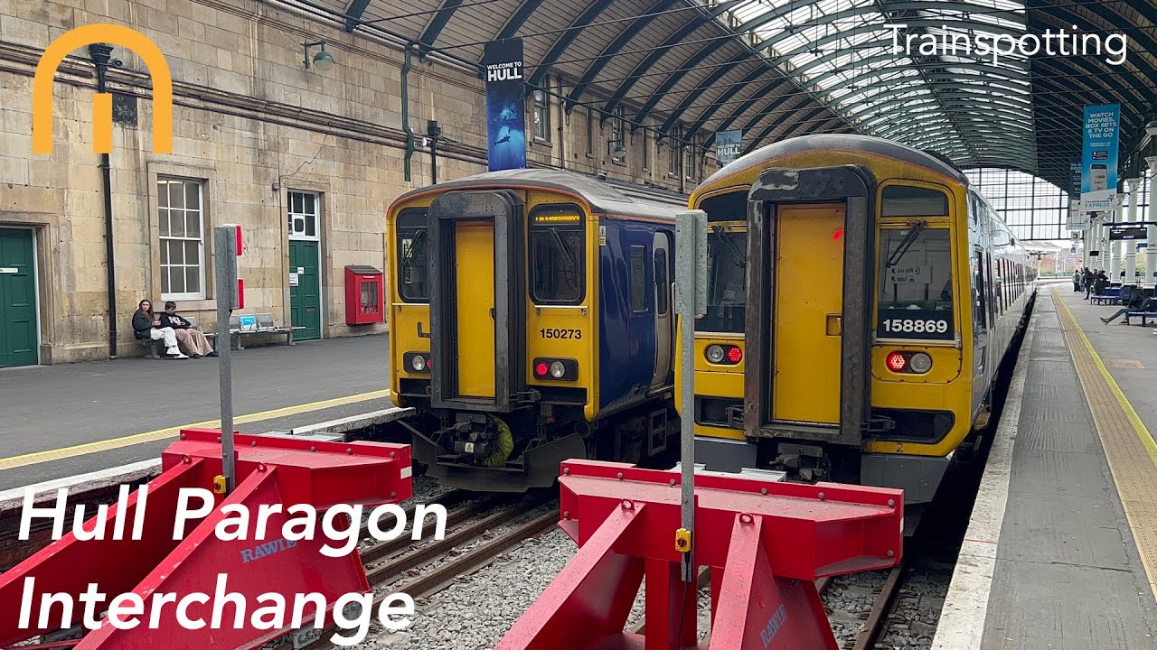 Trainspotting at Hull Paragon Station