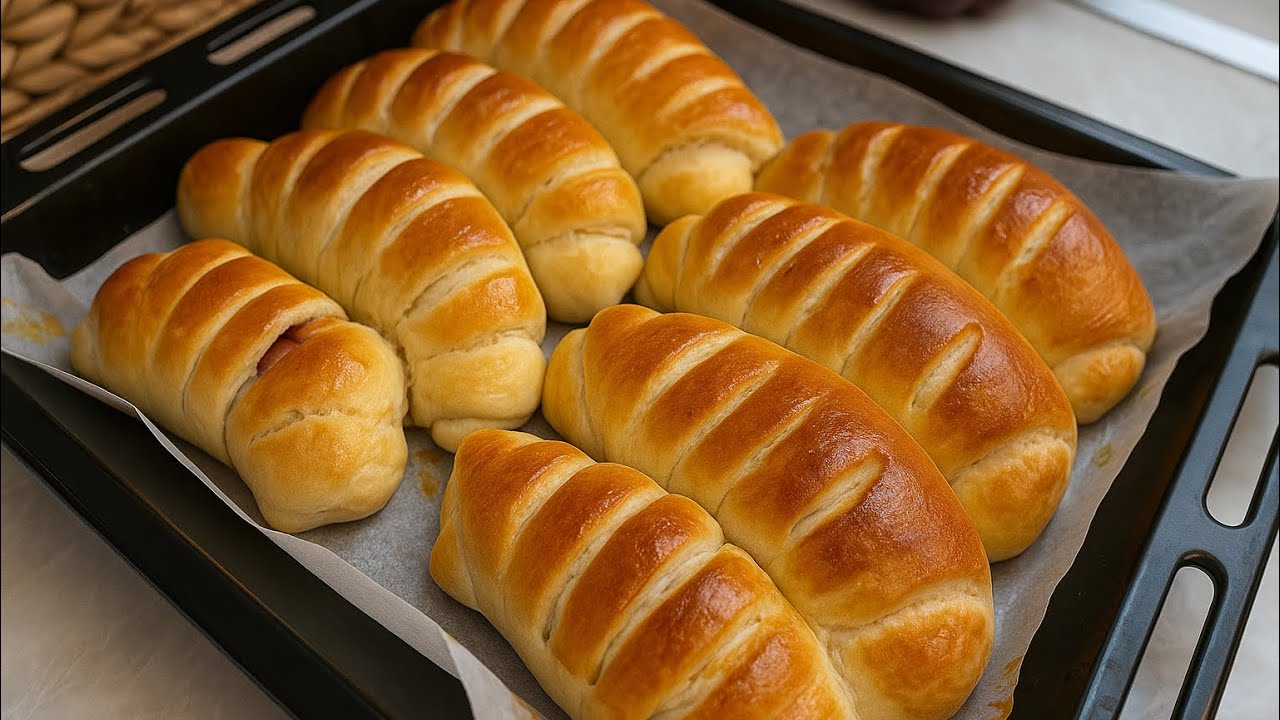 НАЙ-ПУХКАВИТЕ КРЕНВРИШКИ СЪС КАШКАВАЛ  бързи, лесни и много вкусни!”🥐