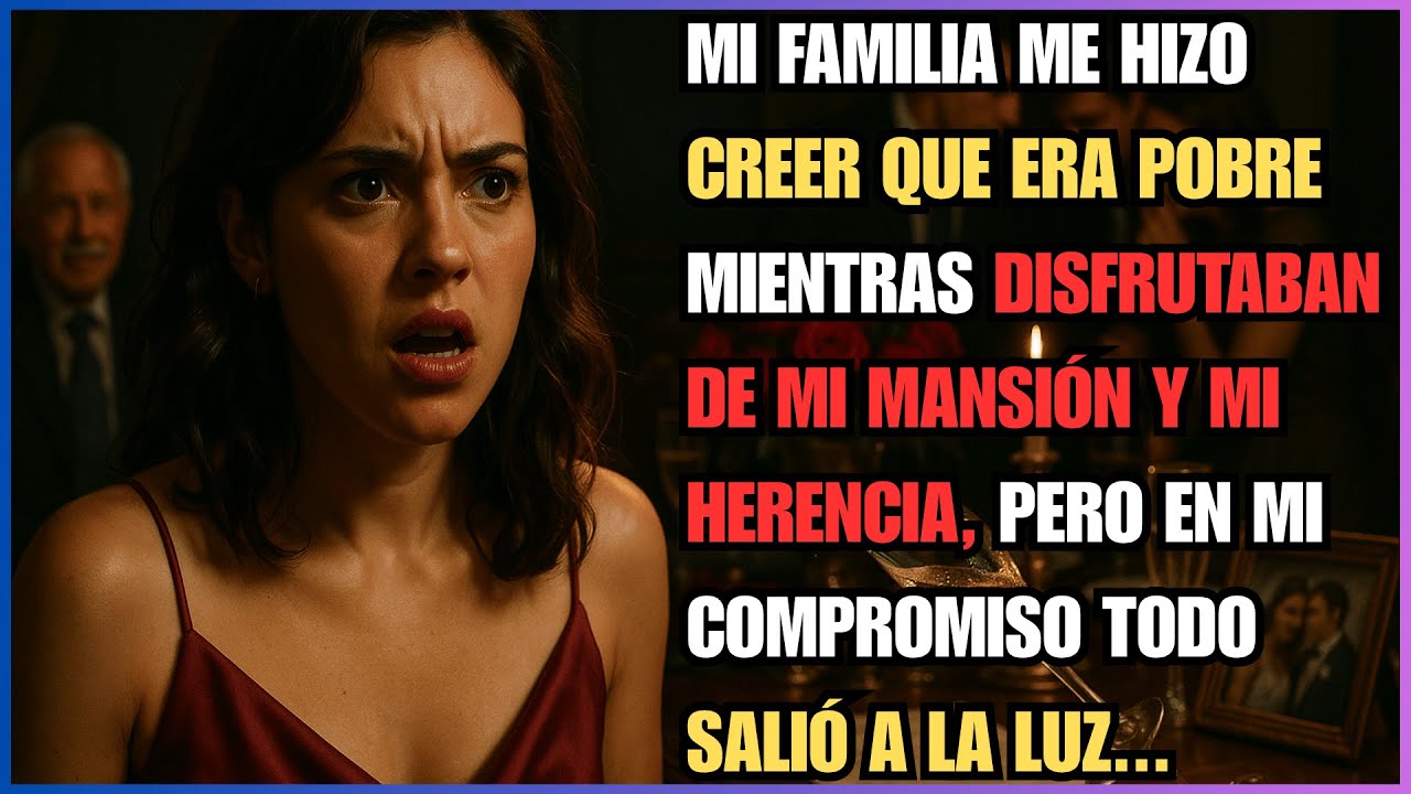Mi FAMILIA Me Hizo Creer Que Era POBRE Mientras Disfrutaban De Mi MANSIÓN y Mi HERENCIA, Pero En...