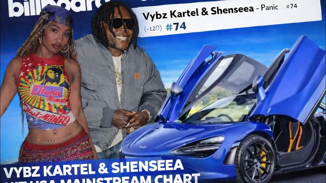 Vybz Kartel ft Shenseea Panic попал в мейнстрим американского чарта | Vybz Kartel купил McLaren 720s