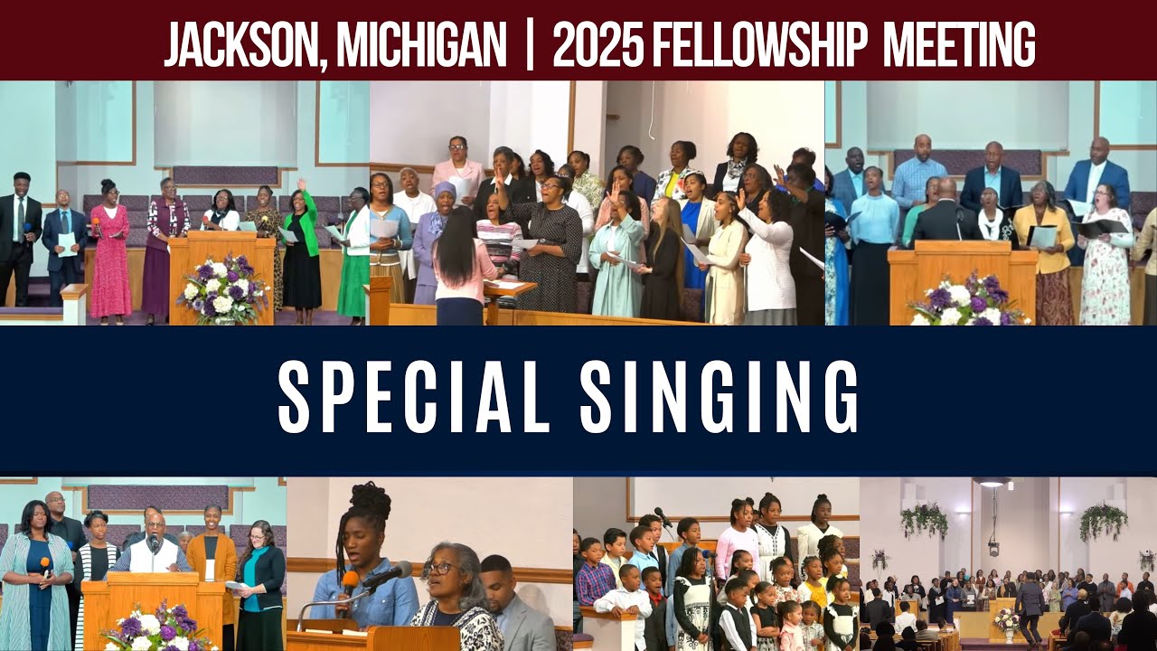 2025 Jackson Fellowship Meeting Special Singing