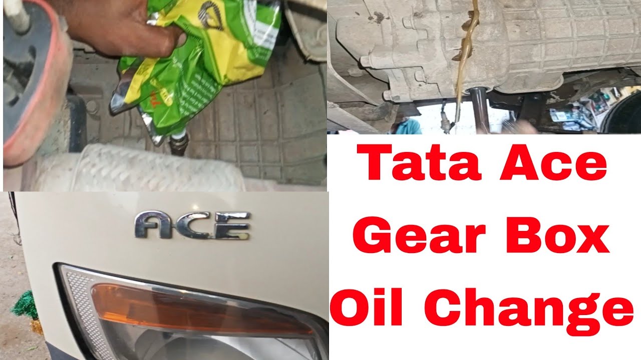 Tata Ace gear box oil change