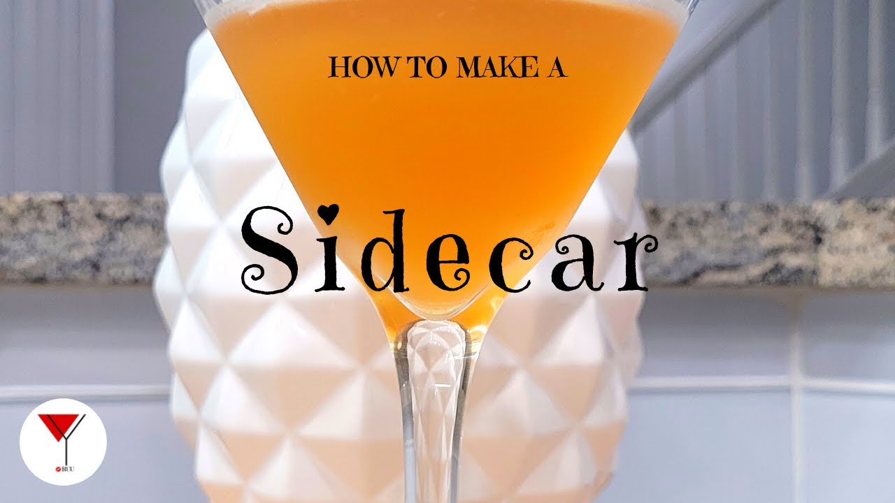 Sidecar | How to make a cocktail with Cognac, Triple Sec & Lemon Juice