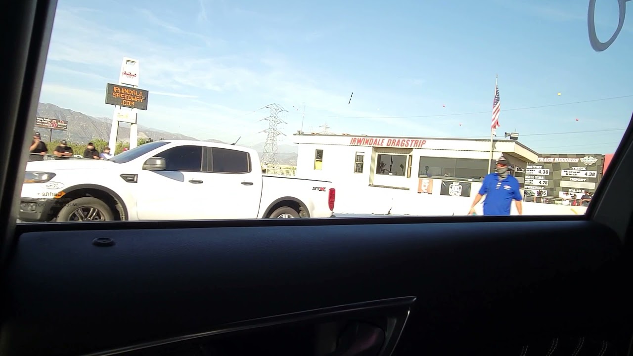2020 Ford Edge ST(stock) vs Ford Ranger 2.3L Ecoboost STX RWD(modded/tuned)