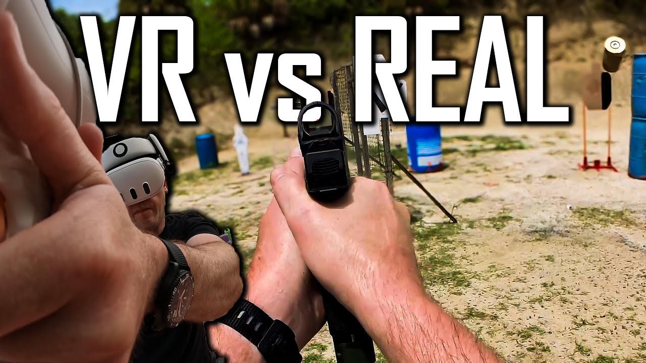 I Shot 170,000 Rounds in VR, Then I Went to a Real competition.