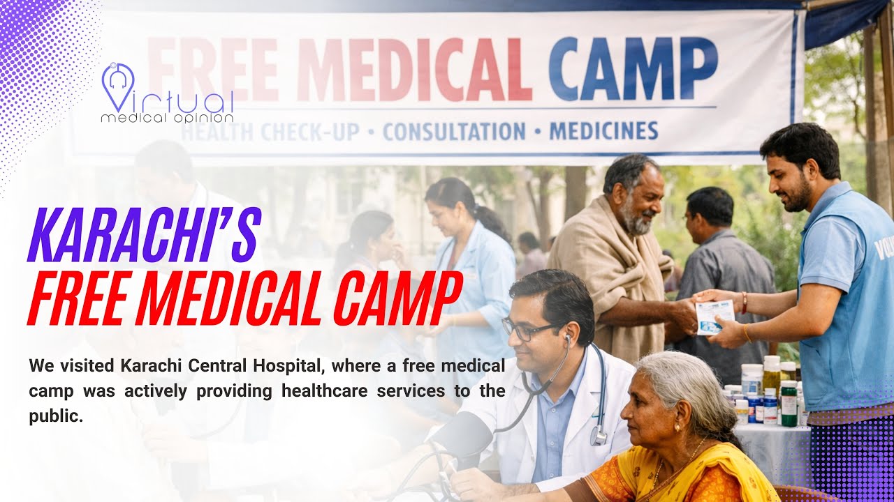 Karachi’s Free Medical Camp | Doctors, Patients & PMA Leadership | Part 1