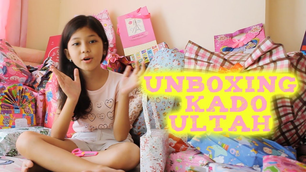 UNBOXING KADO ULANG TAHUN | Sakira Nisrina Birthday Momment