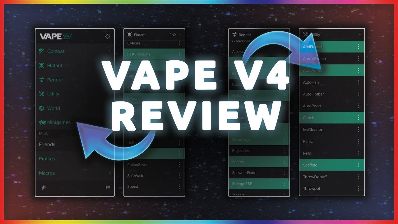 НЕПОБЕДИМЫЙ ЧИТ VAPE V4 CRACK MINECRAFT | MINEBLAZE HYPIXEL #cheat #minecraft #vape #читы #софт