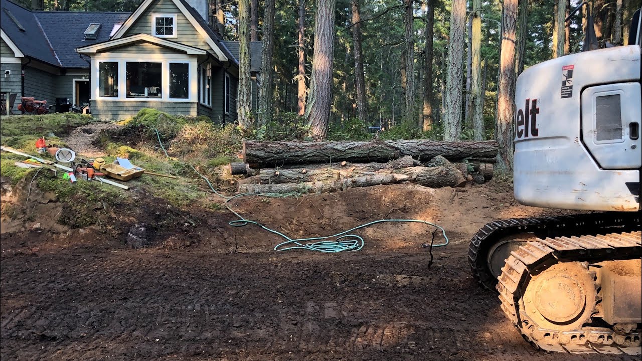 Garage Site Prep Timelapse