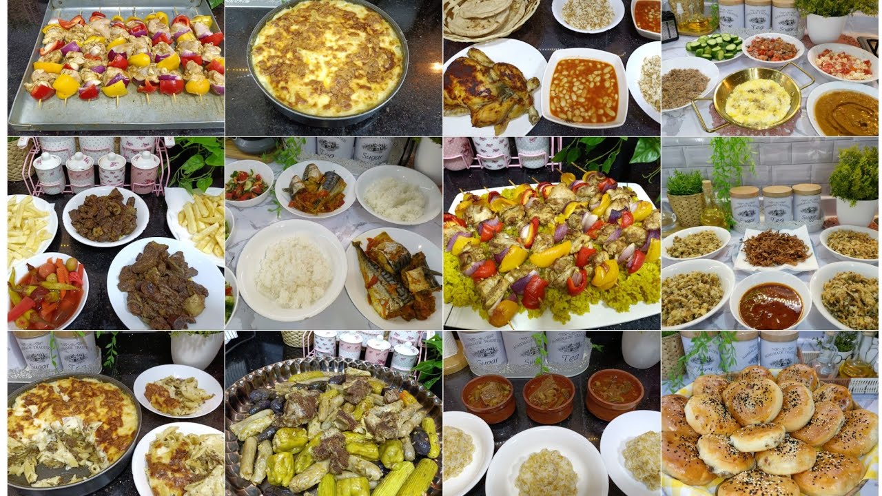 منيو اكلات الاسبوع👌من انهارده مش هتحتاري افكار اقتصاديه للغداء