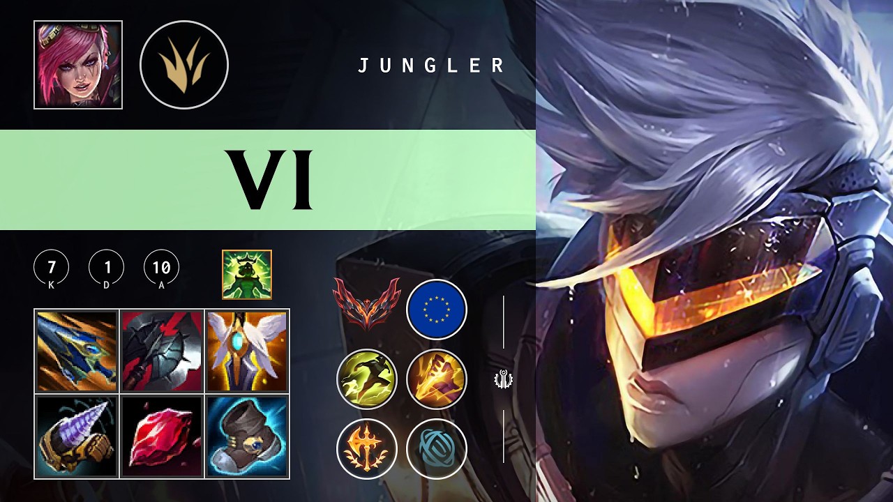 Vi Jungle vs Volibear - EUW Grandmaster Patch 26.03