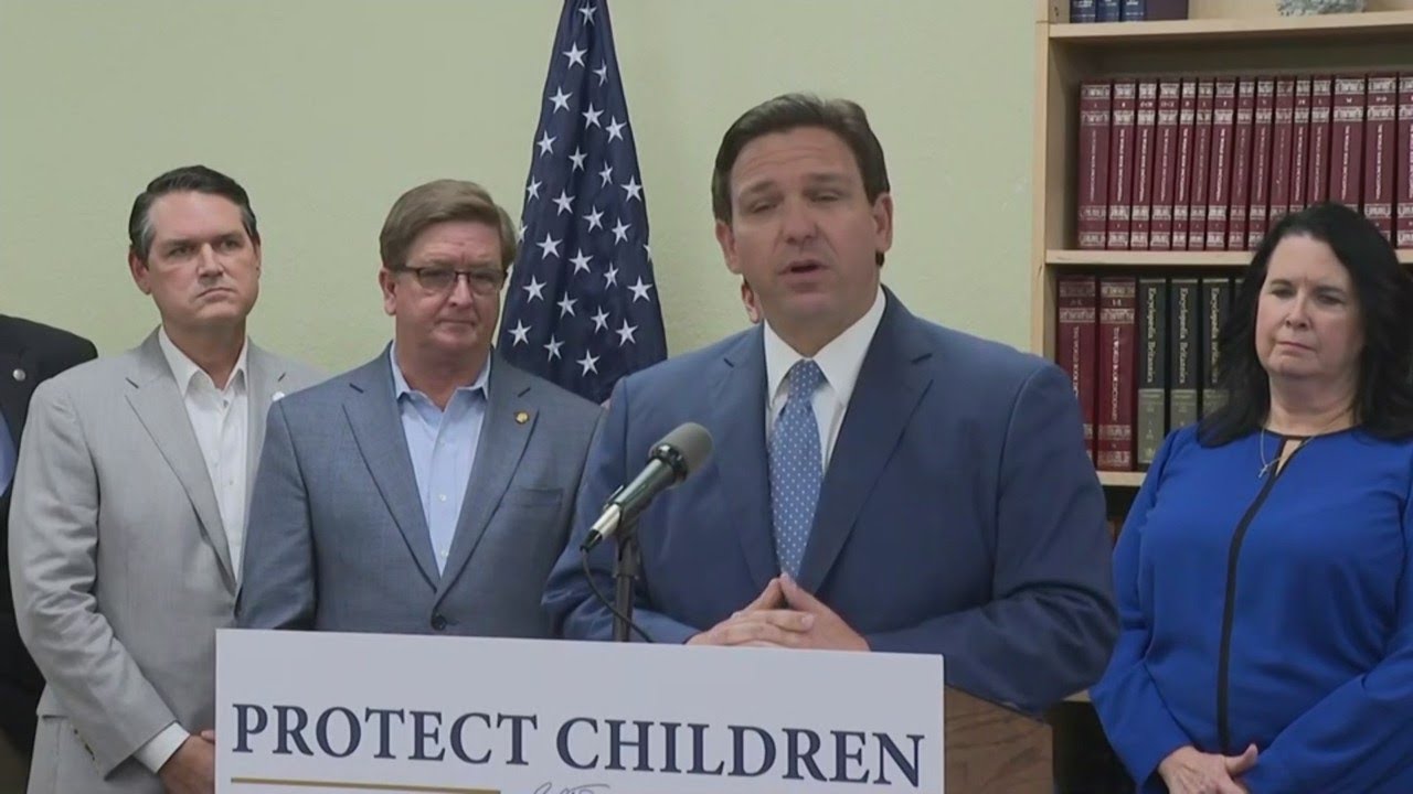 WEB EXTRA: Gov. DeSantis Signing Of Parental Rights In Education Bill