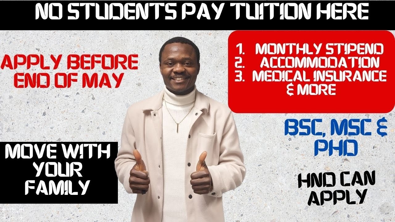 NO UNIVERSITIES IN BRAZIL CHARGE TUITION (BSc, MSc & PhD) | MOVE WITH YOUR FAMILY | NO POF REQUIRED