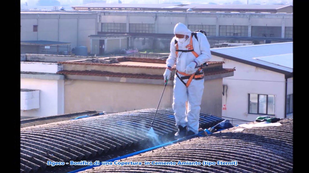 DGeco: Bonifica di una Copertura in Cemento Amianto (tipo Eternit)