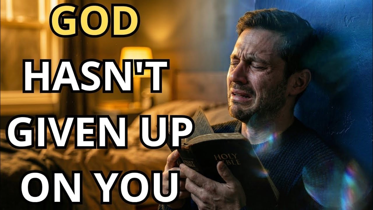 Don’t Give Up Now God Has Not Given Up on You | A Deep Worship Prayer for Strength