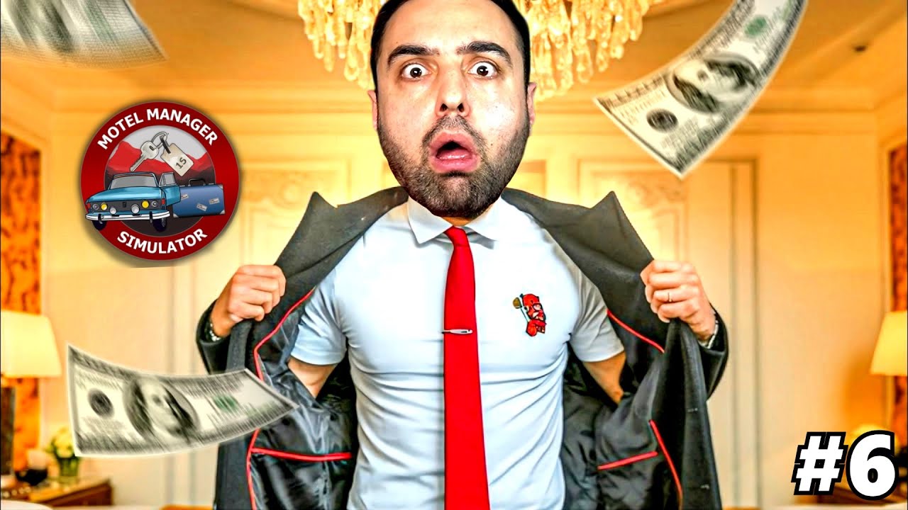 OTELİ HIRSIZ BASTI 😱 İNANILMAZ GELİŞTİK ! MOTEL MANAGER SİMULATOR 6.HAFTA