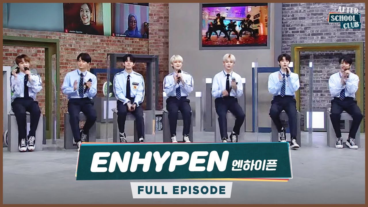 [After School Club] 💥ENHYPEN(엔하이픈)💥 The hot icons of 4th generation K-Pop!!! _ Full Episode