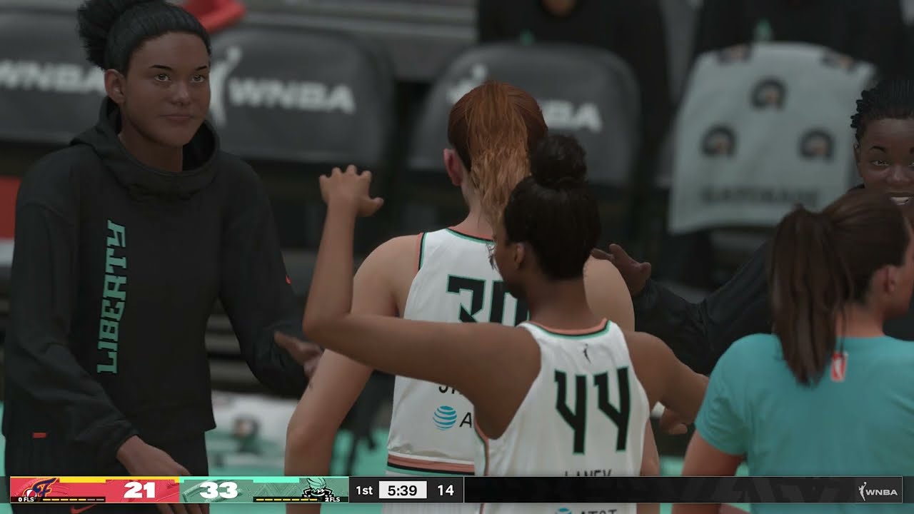 NBA 2K24 (Next Gen) - (WNBA) Indiana Fever vs New York Liberty