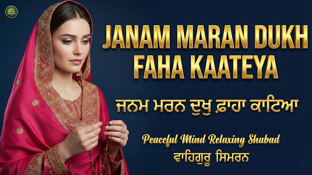 Janam Maran Dukh Faha Kaateya (Lofi) I Waheguru Simran I ਜਨਮ ਮਰਨ ਦੁਖ ਫਾਹਾ ਕਾਟਿਆ I Satnam Waheguru 