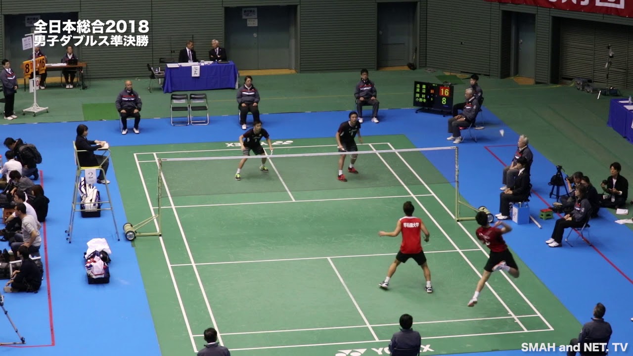 DIGEST【全日本総合2018 】MD準決勝 遠藤大由/渡辺勇大(日本ユニシス) vs 岡村洋輝/小野寺雅之(日本ユニシス/早稲田大学)