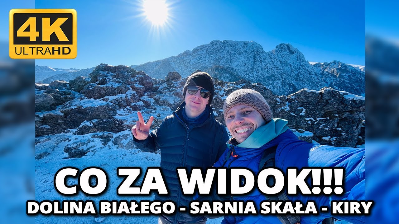 🏔️ SARNIA SKAŁA - najlepszy widok na Giewont? Dolina Białego - Siklawica - Przysłop Miętusi | TATRY!