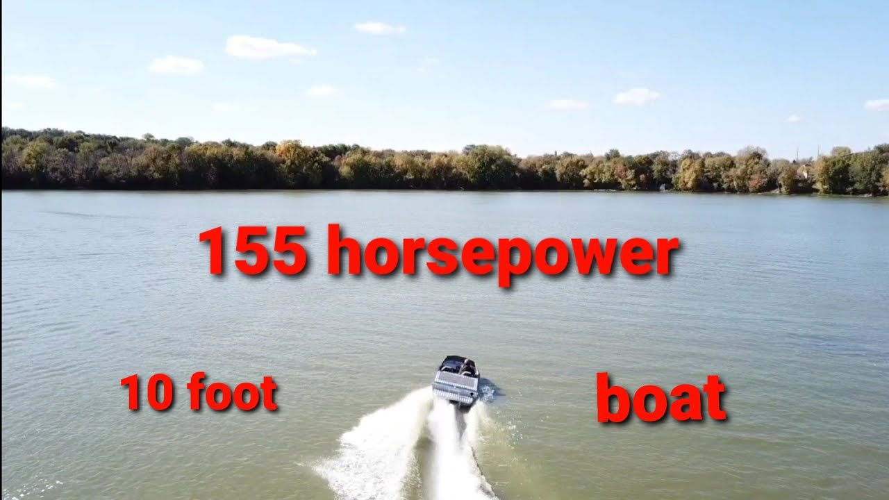 10' Mini boat built from scratch in 30 min
