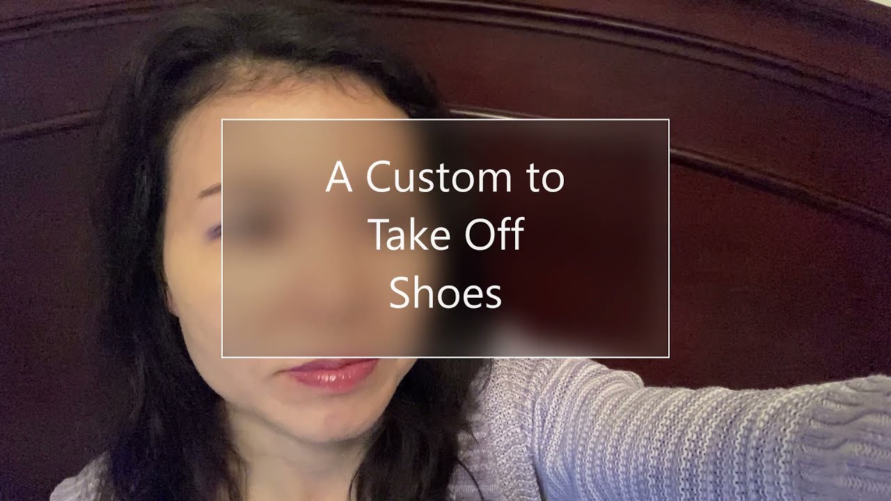 Japanese Cultures and Customs: Taking Off Shoes