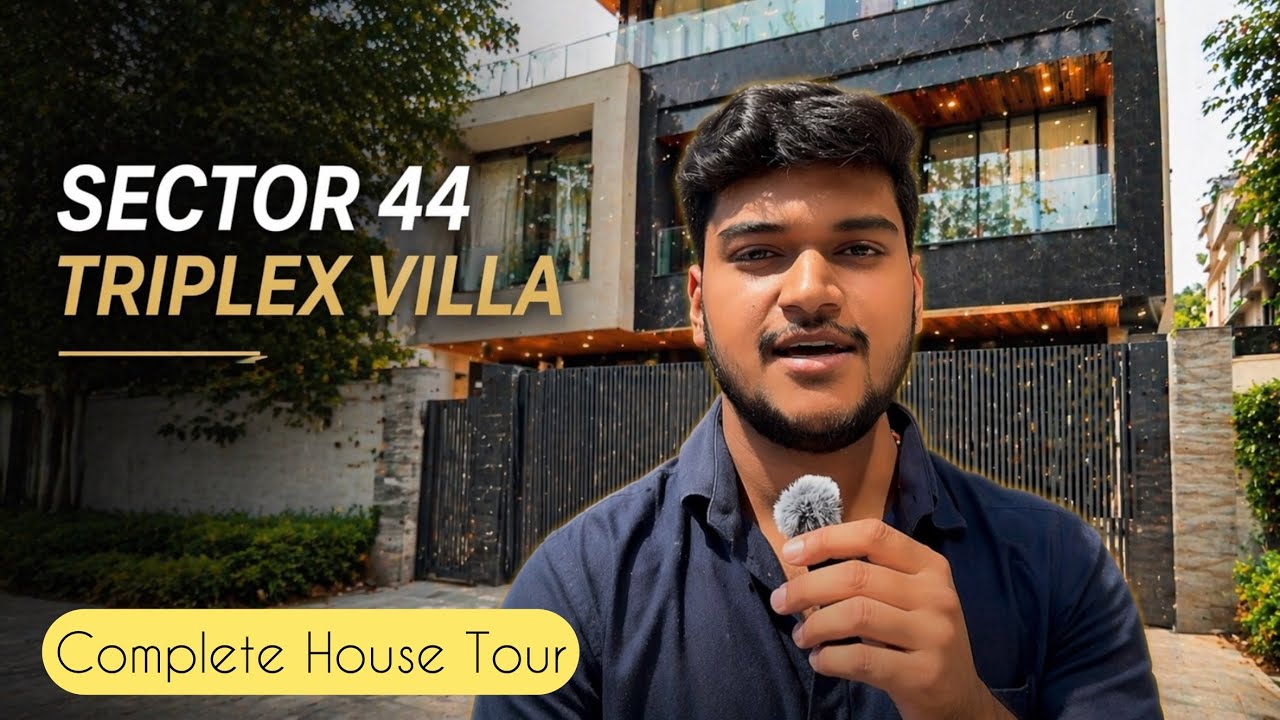 Inside a Luxury Triplex Villa in Sector 44 Noida | Complete House Tour