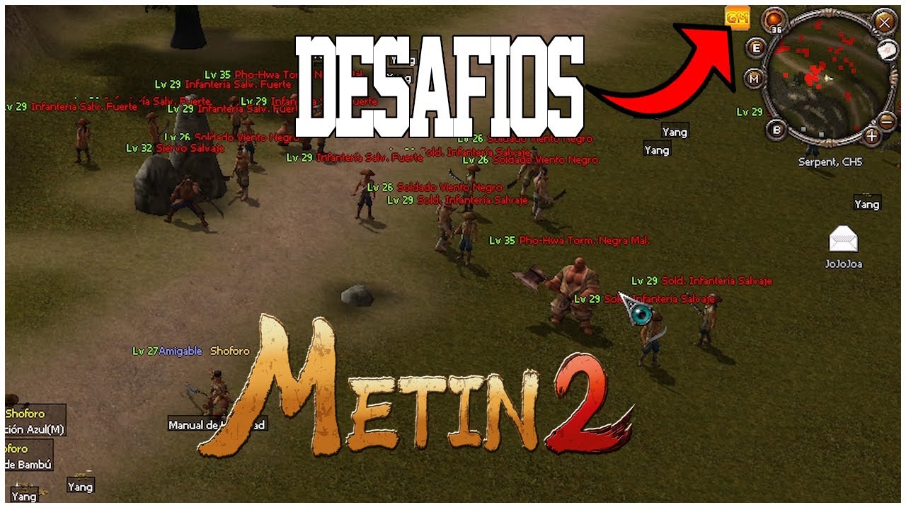 [SERPENT]  DESAFÍO COMPLETADO | METIN2 | DÍA 5 @Shoforo