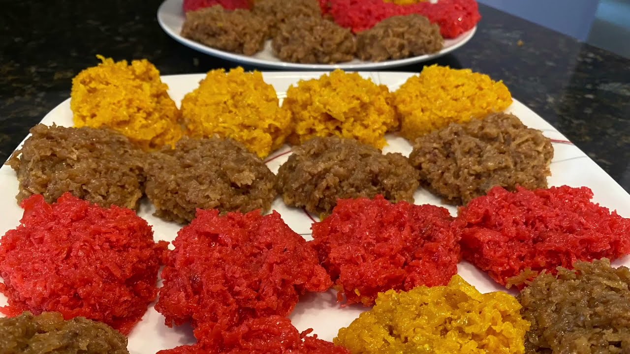 Coconut sugar cakes recipe /Guyanese/Caribbean sugar cakes/2 different recipes