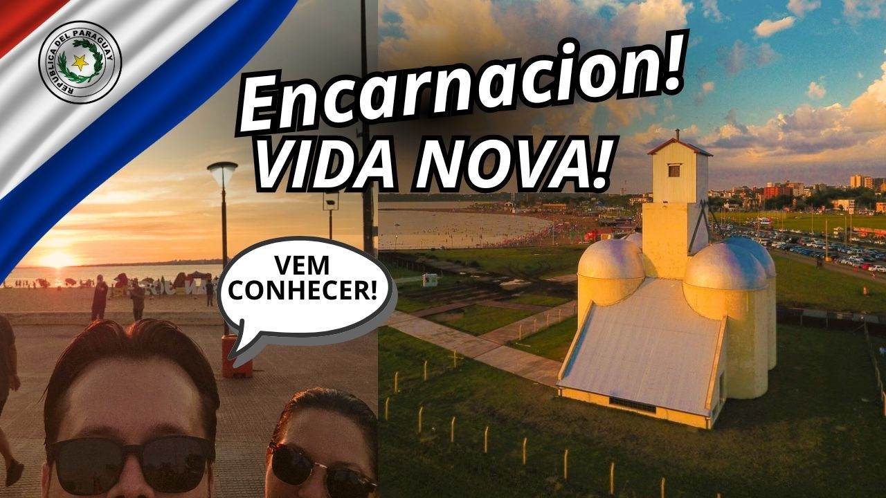 Fomos para Encarnacion no Paraguai por uma fronteira diferente!