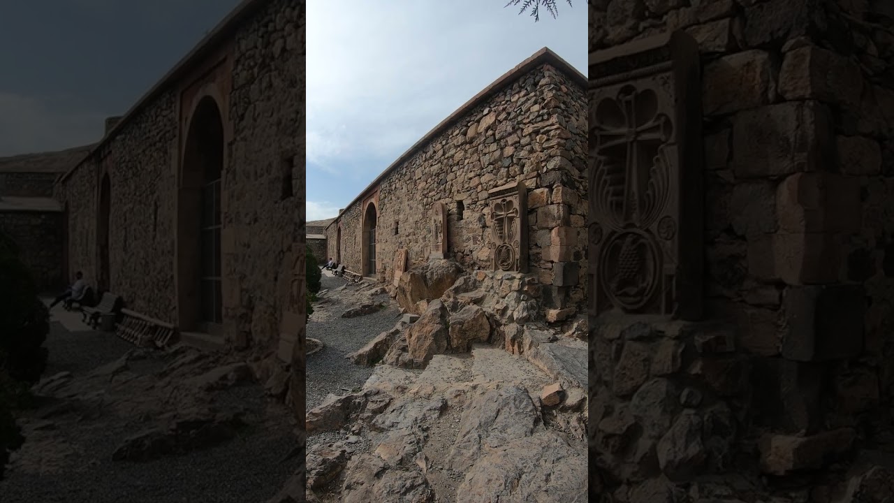 Khachkars ( Crossstones) of Khor Virap Monastery | Armenia [4k]
